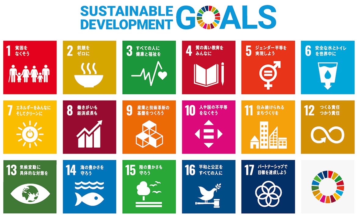 エムアンドエムソックスは持続可能な開発目標（SDGs）を支援しています。